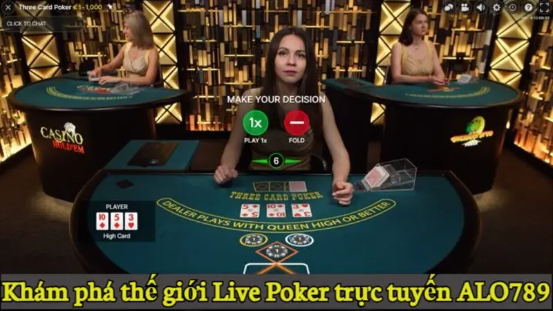Lý do nên tham gia live Poker tại nhà cái cá cược Alo789 2 Khám phá thế giới Live Poker trực tuyến Alo789