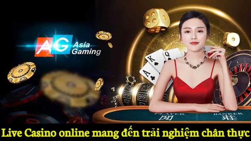 Live Casino online - Chơi sòng bạc với người chia bài thật 3 Live Casino online mang đến trải nghiệm chân thực