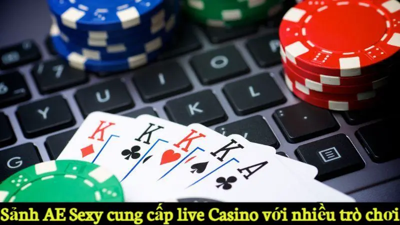 Live Casino online - Chơi sòng bạc với người chia bài thật 5 Live Casino với trò chơi bài Baccarat