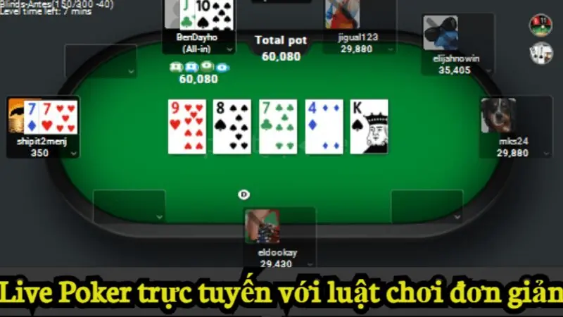 Lý do nên tham gia live Poker tại nhà cái cá cược Alo789 3 Live Poker trực tuyến với luật chơi đơn giản