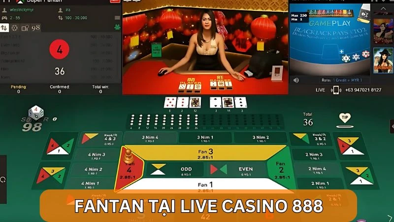 Live Casino 888 – Đỉnh cao trải nghiệm sòng bạc trực tuyến 7 Game truyền thống Fantan tại Live Casino 888