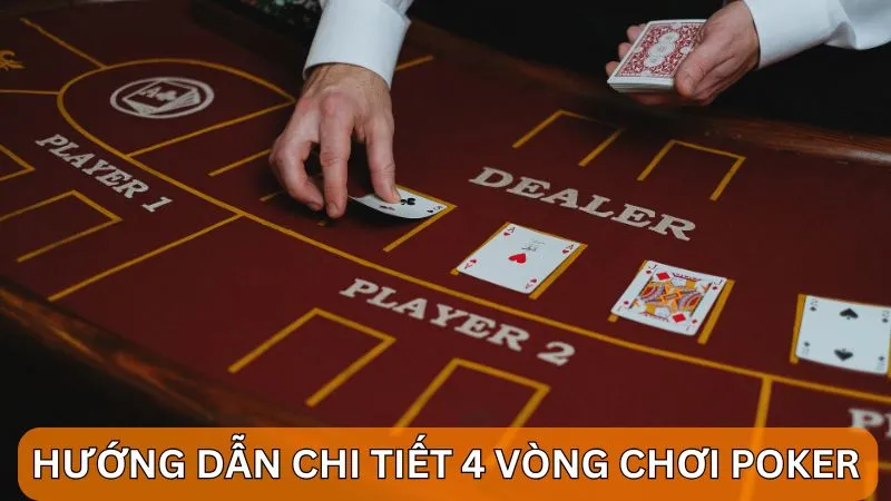 Poker Live Alo789: Trải nghiệm chơi poker trực tiếp hấp dẫn 4 Hướng dẫn chi tiết 4 vòng chơi Poker
