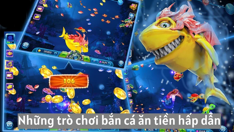 Trải nghiệm bắn cá đổi thưởng an tiền thật tại Alo789 4 Những trò chơi bắn cá đổi thưởng ăn tiền thật tại cổng game Alo789