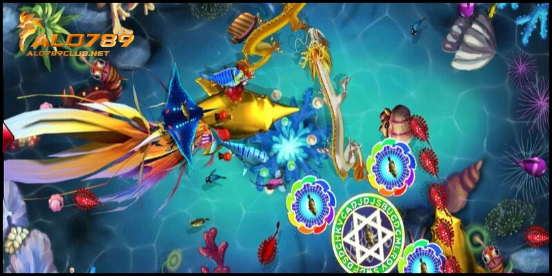 Bắn cá koi - Game săn cá đổi thưởng trực tuyến hot nhất 2025 5 Phòng Cá Kiếm là phòng bắn cá Koi dành cho ngư thủ lão làng